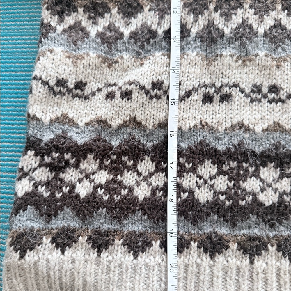 NILI LOTAN fair isle sweater XS - Picture 8 of 10
